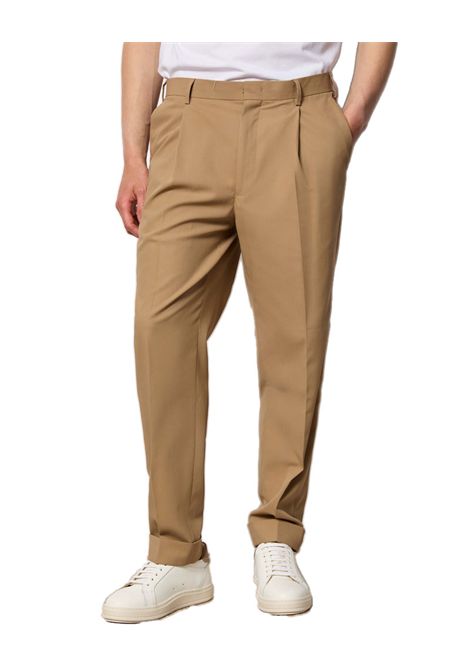 Pantalone LBM 1911 uomo 8175 54240 Miles nocciola cotone L.B.M. 1911 | Pantaloni | 8175542401
